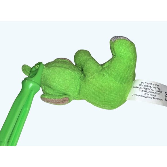 Teletubbies Dipsy Green Plush Clip-On Keychain Toy By McDonalds 2000 Licensed - Picture 3 of 7